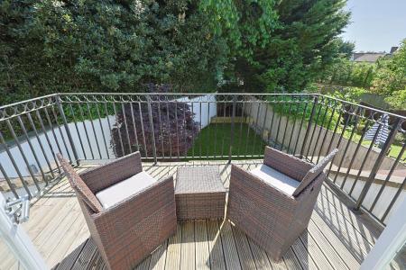 Balcony in Bedroom One