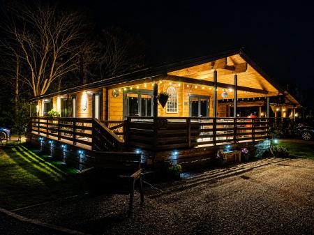 Lodge At Night