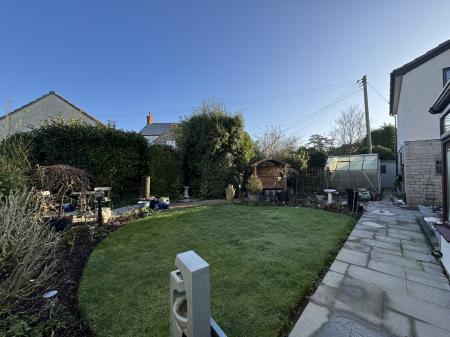 GARDEN FROM CONSERVATORY