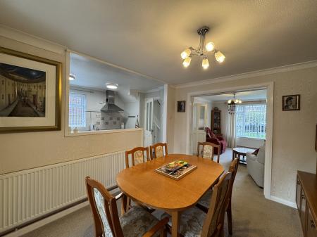 DINING AREA THROUGH TO LOUNGE