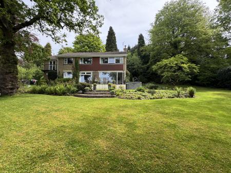 REAR FROM BOTTOM OF GARDEN