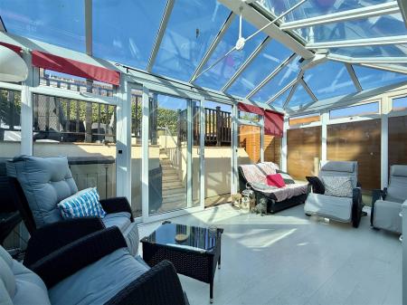 Conservatory towards garden