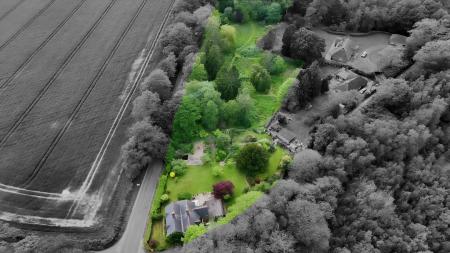 drone shot blacked o