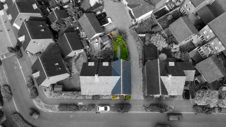 drone aerial shot