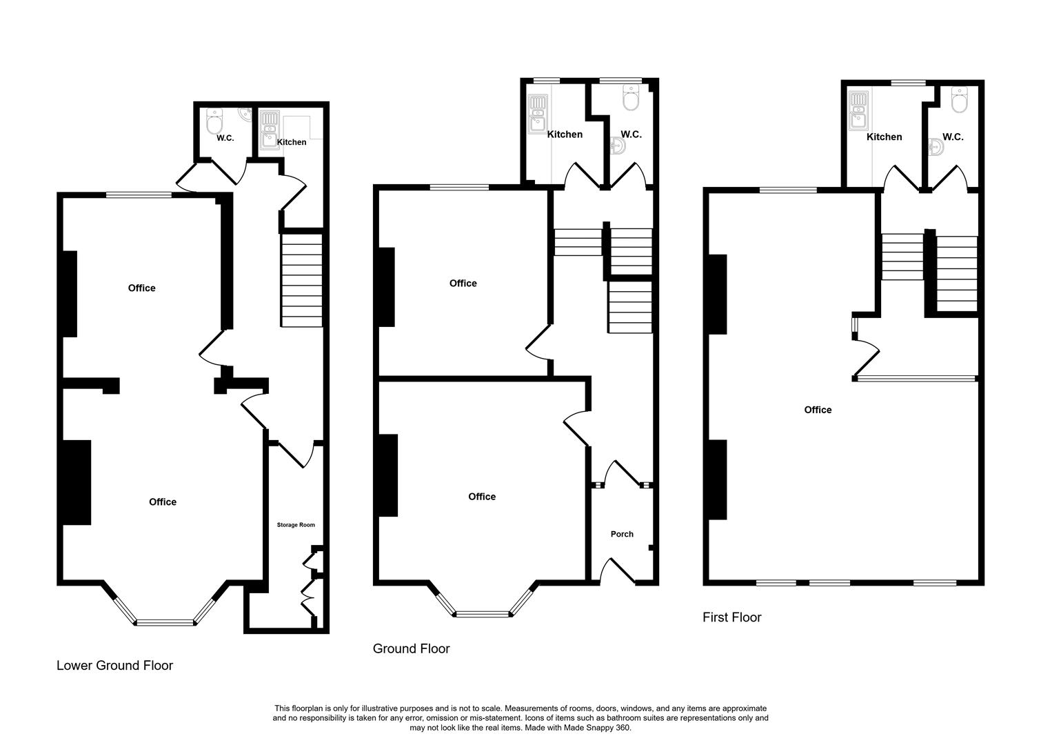 Floorplan for Victoria Road, Darlington