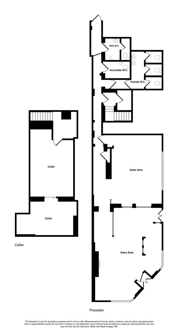 Floorplan for Skinnergate, Darlington