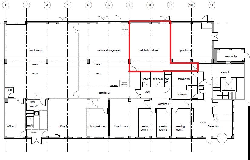 Floorplan for Barnard Street, Darlington
