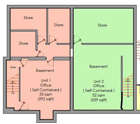 Floorplan for Duke Street, Darlington
