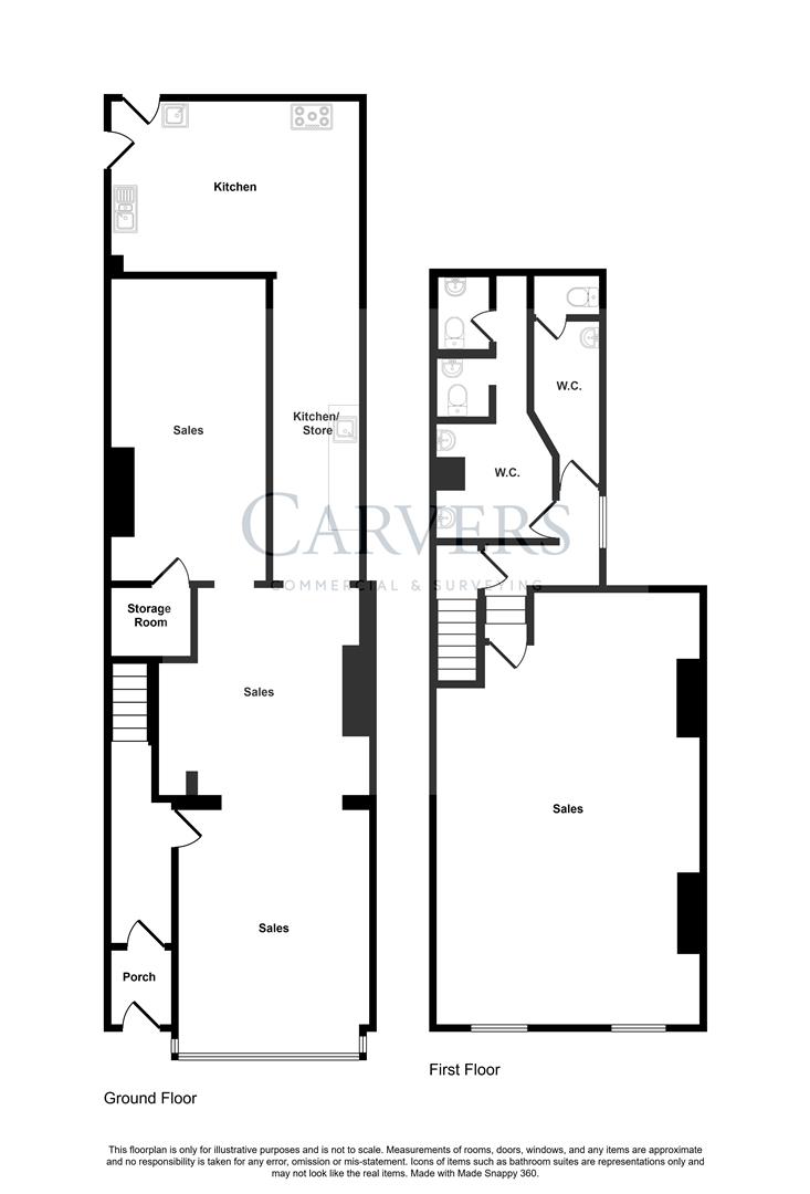 Floorplan for Duke Street, Darlington