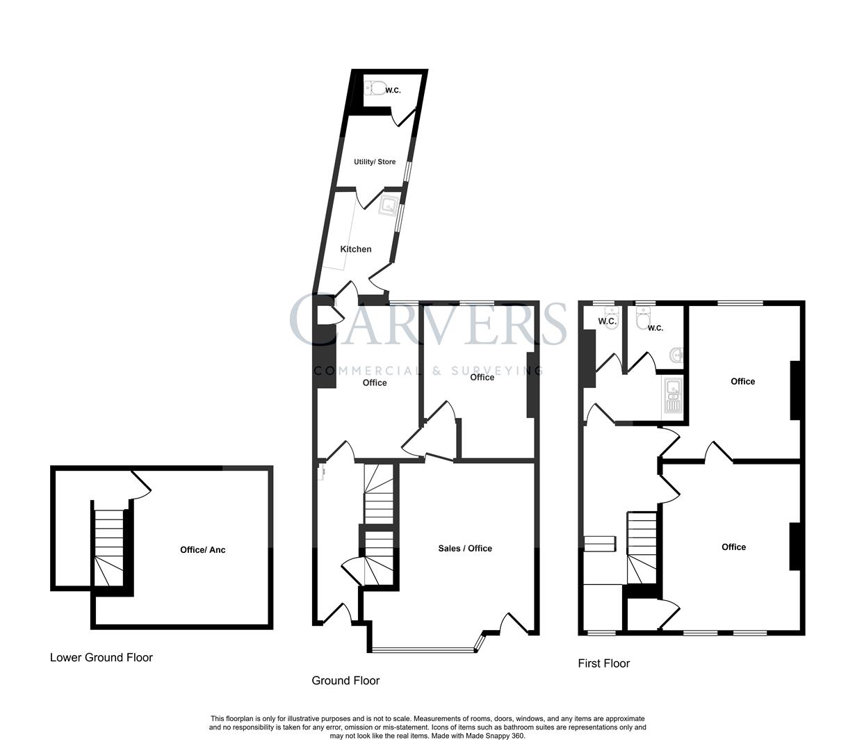 Floorplan for Duke Street, Darlington