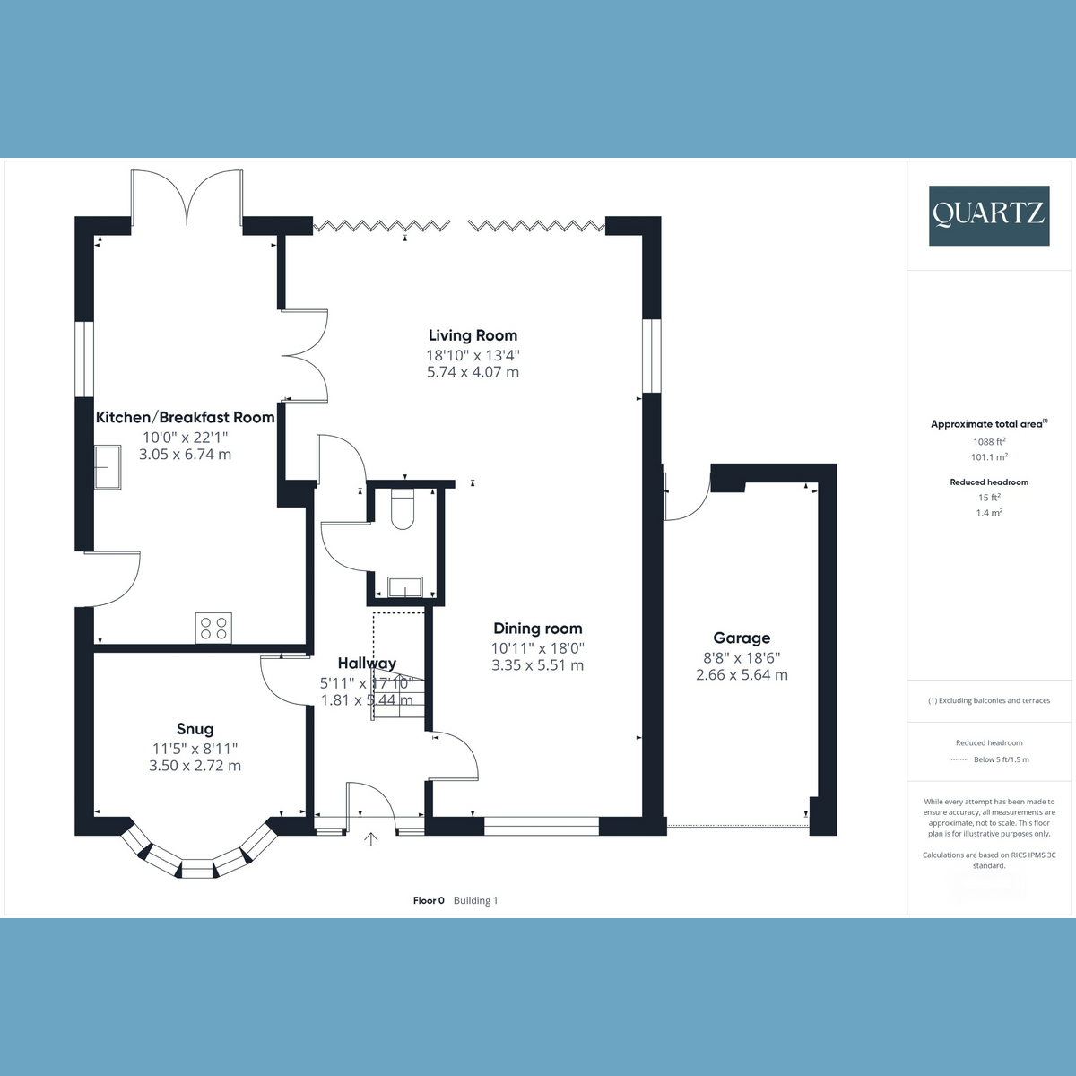 Floorplan for Sandy Lane, Upton, Poole