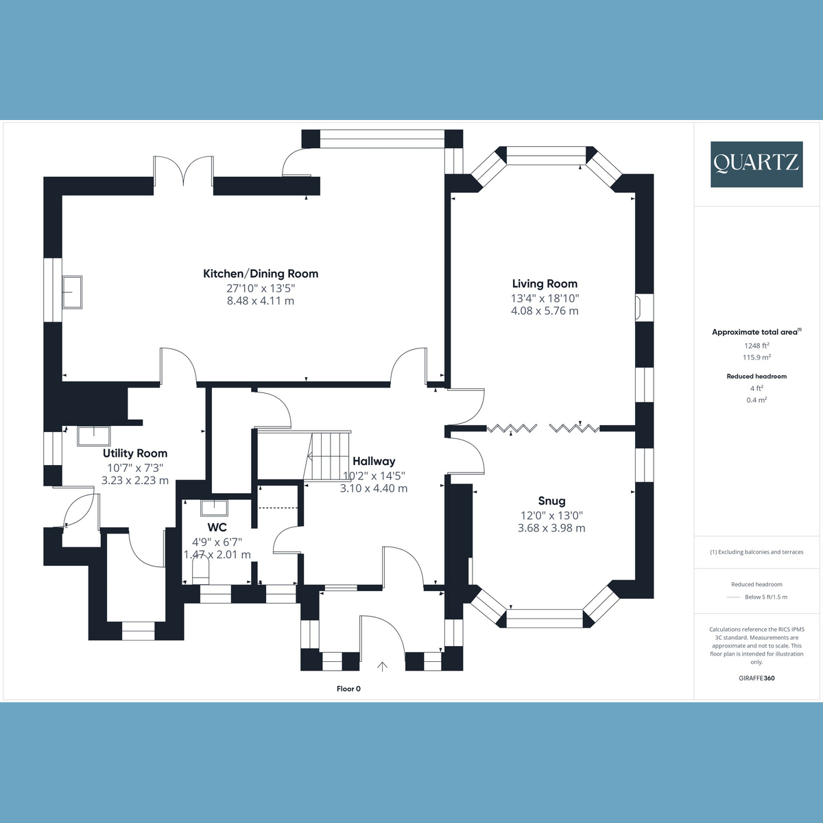 Floorplan for Birchwood Road, Lower Parkstone, Poole