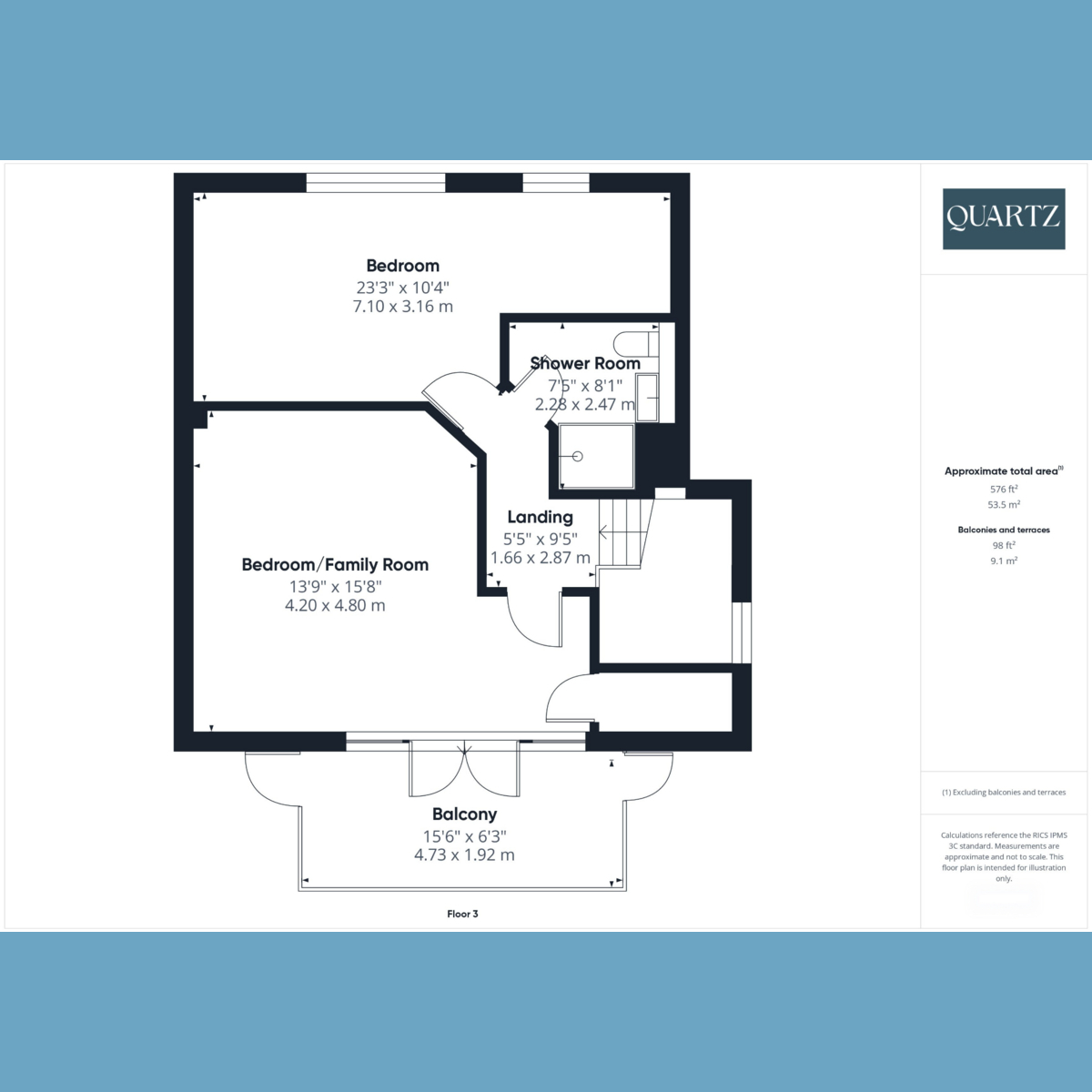 Floorplan for Crichel Mount Road, Evening Hill, Poole