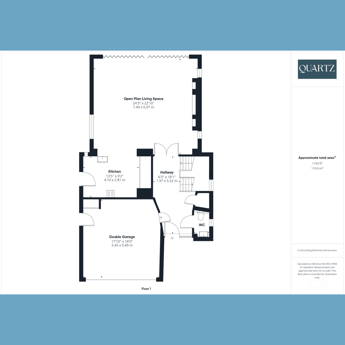 Floorplan for Crichel Mount Road, Evening Hill, Poole