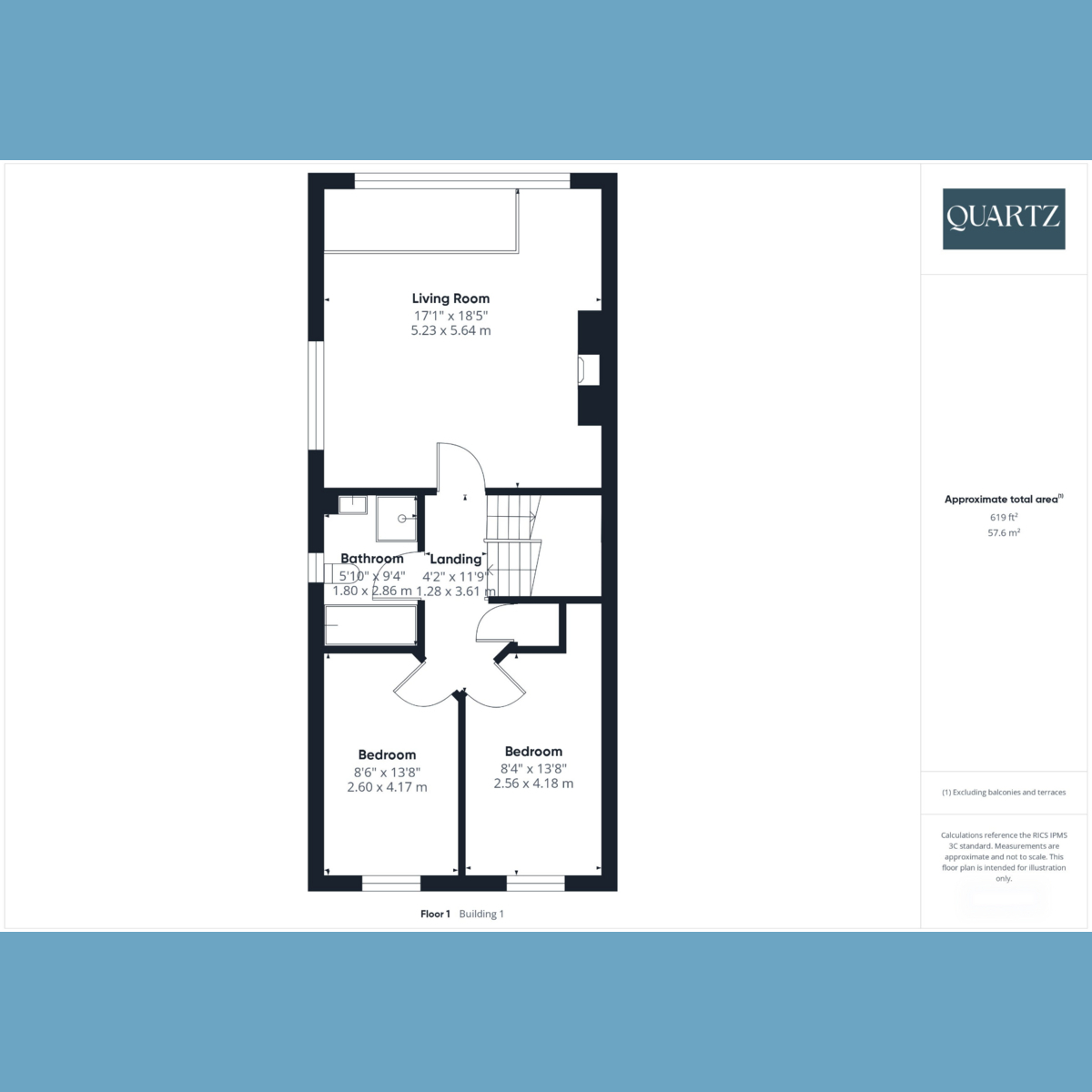 Floorplan for Sandbanks Road, Poole
