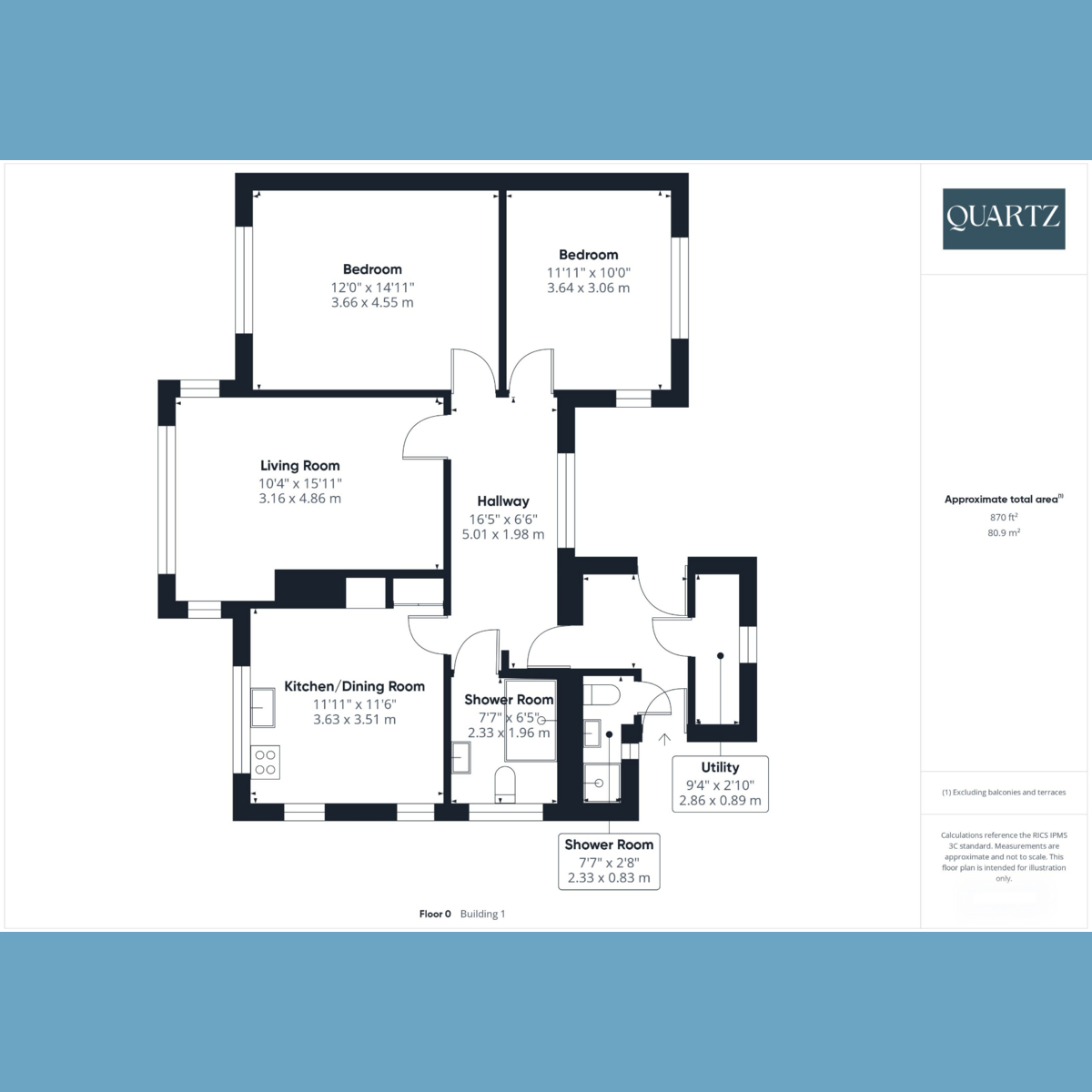 Floorplan for Fairway Road, Lilliput