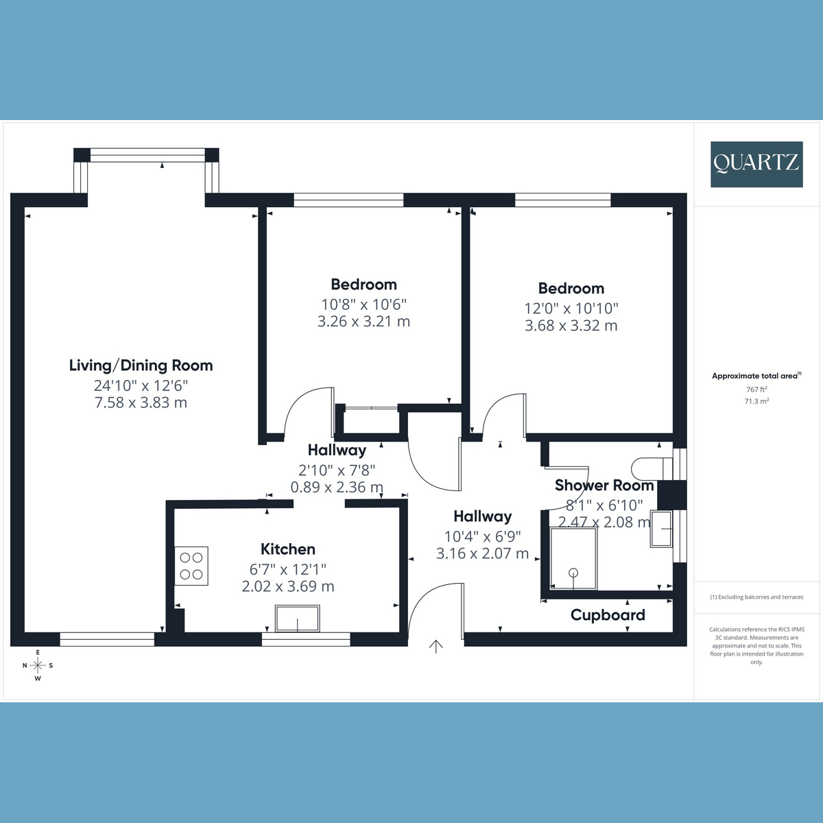 Floorplan for Simmonds Close, Oakdale