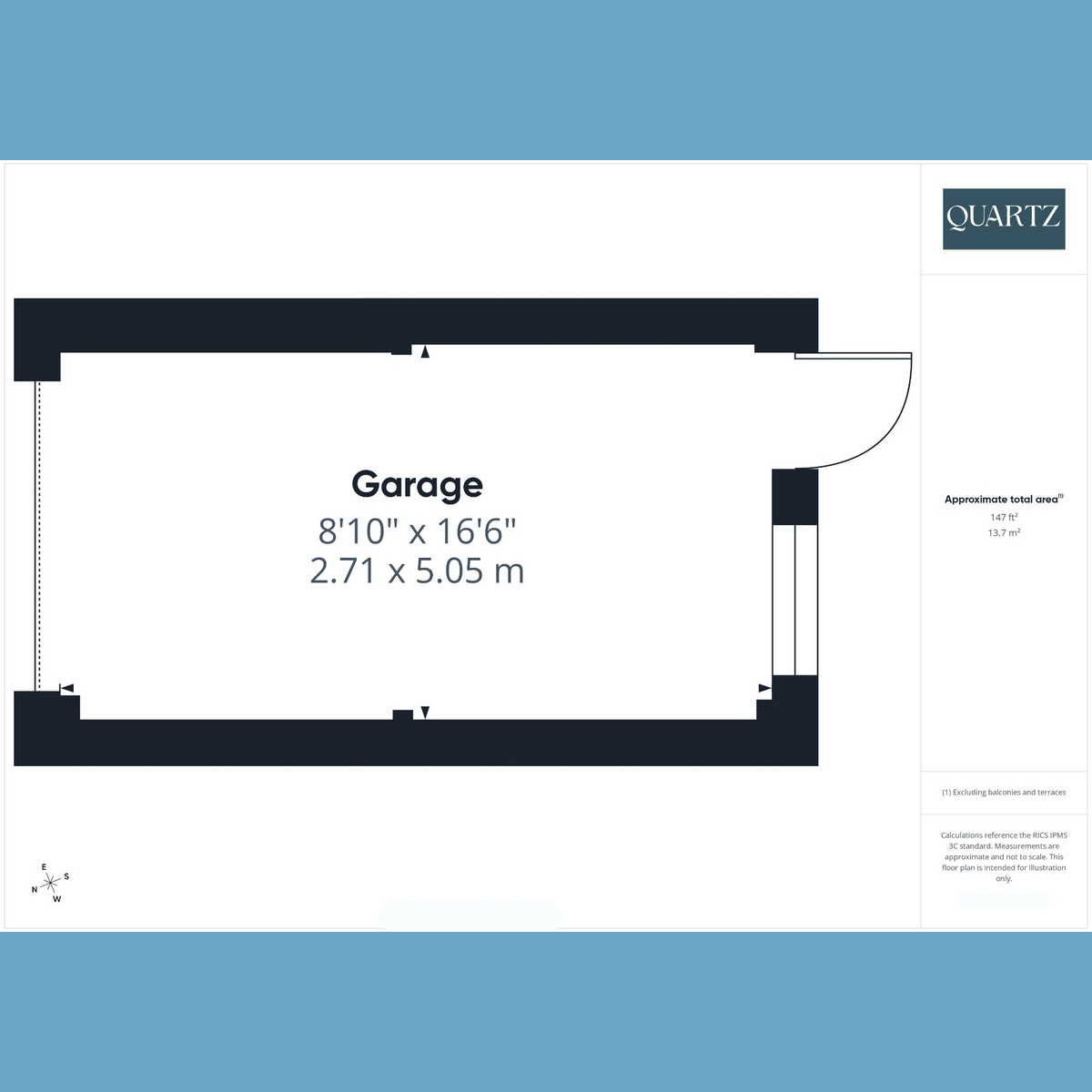 Floorplan for Lancaster Drive, Broadstone