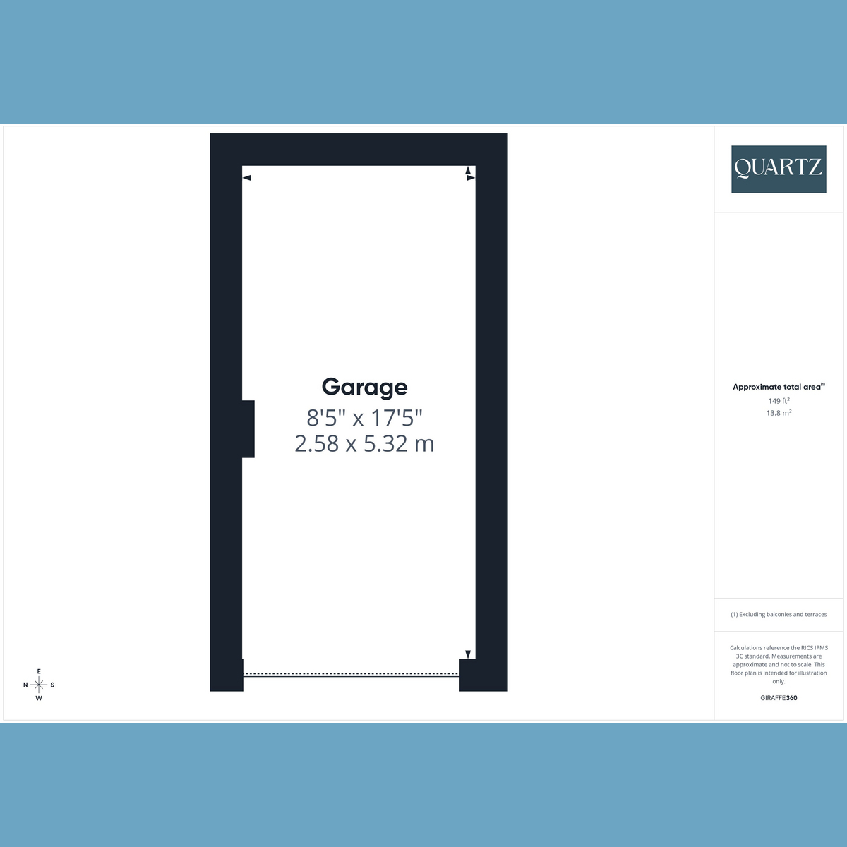 Floorplan for West Cliff Road, Westbourne, Bournemouth