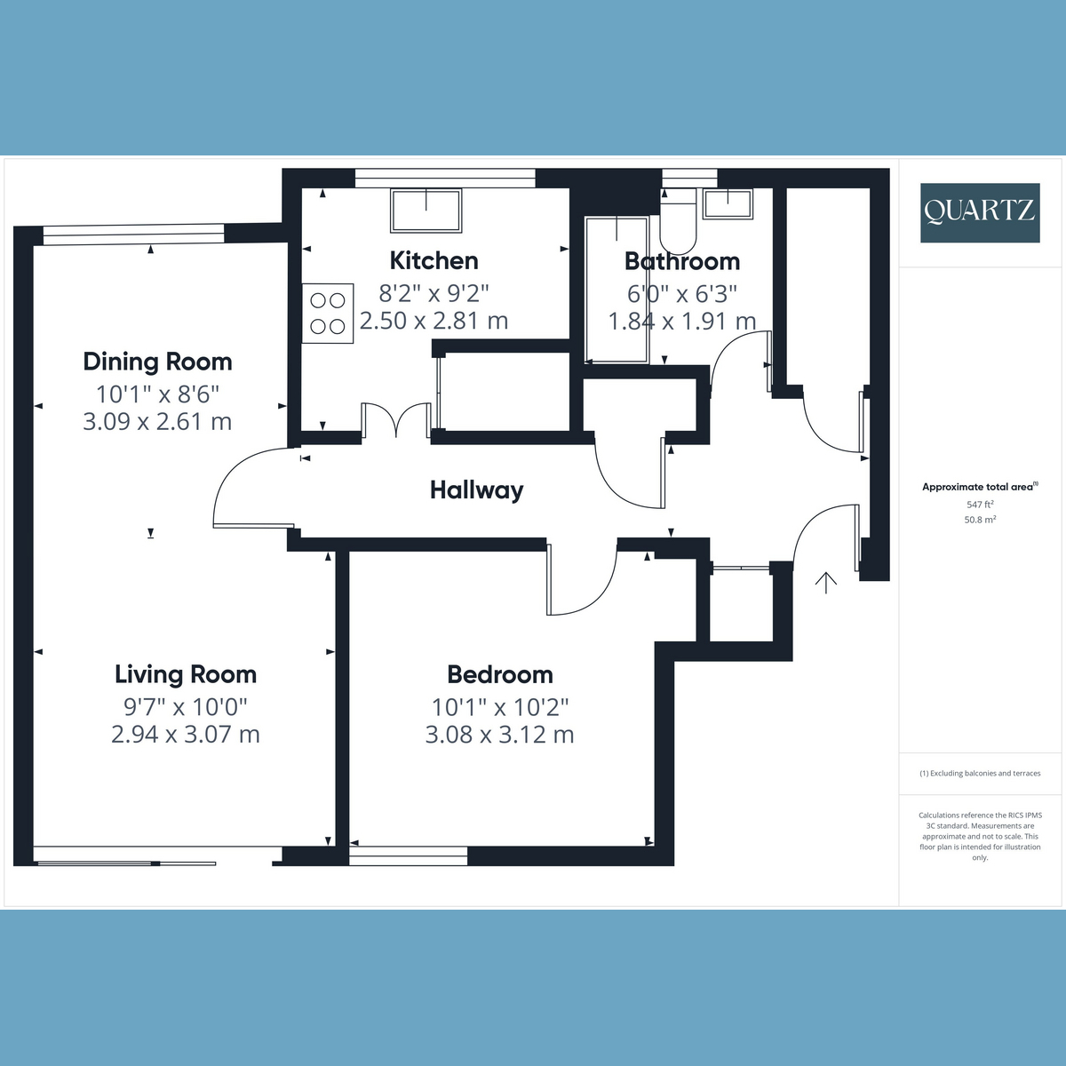 Floorplan for Branksome Wood Road, Bournemouth