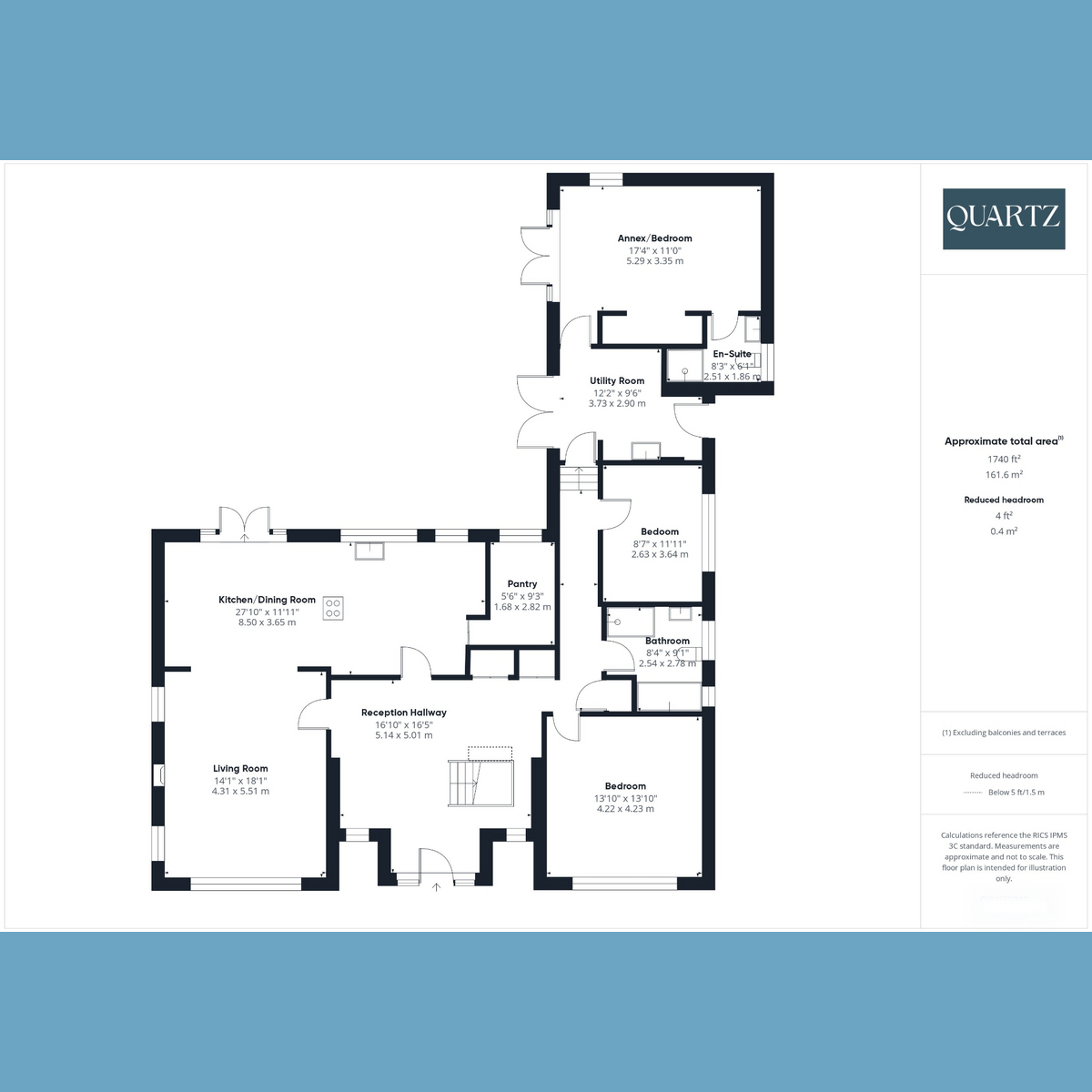 Floorplan for Munster Road, Lower Parkstone