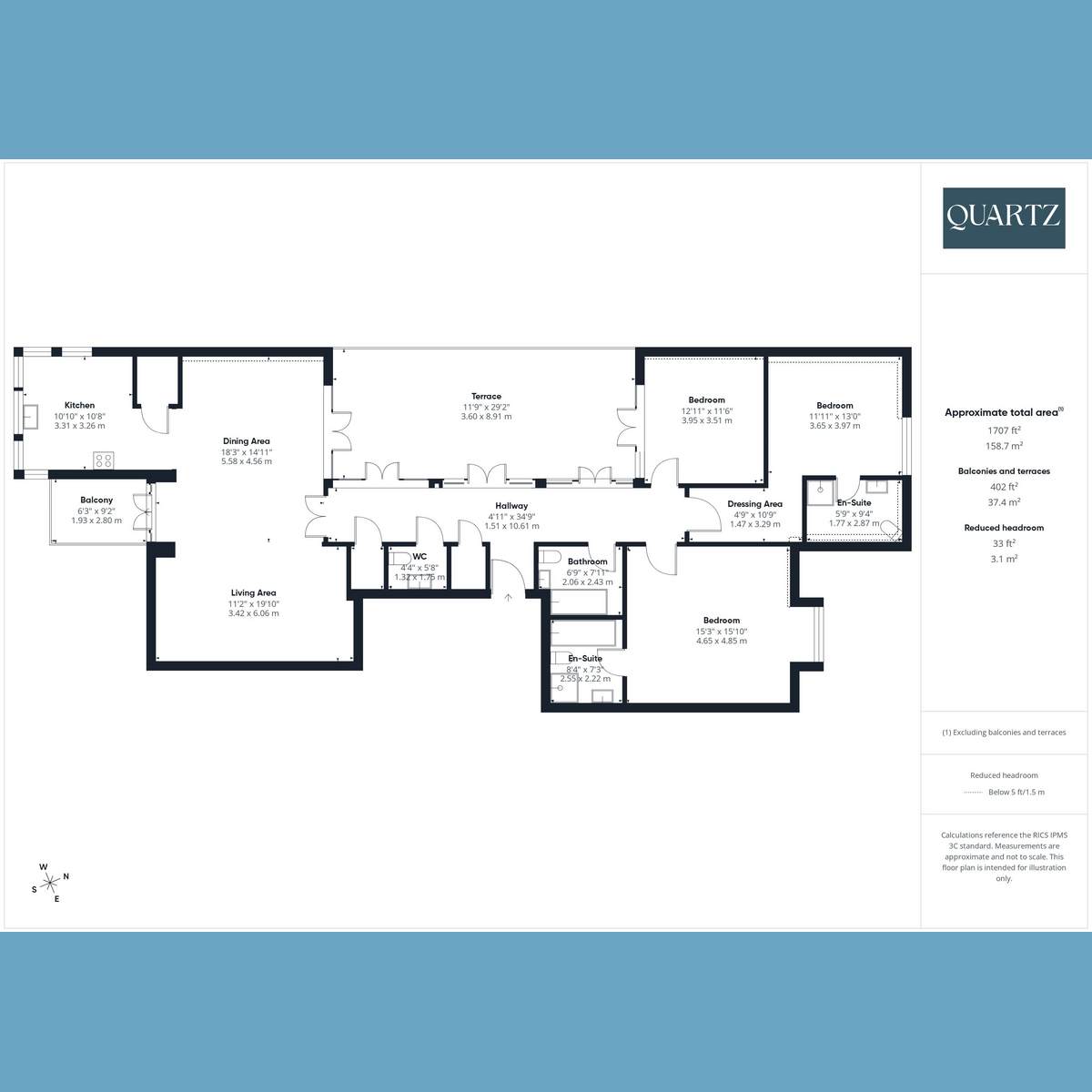 Floorplan for Branksome Wood Road, Bournemouth