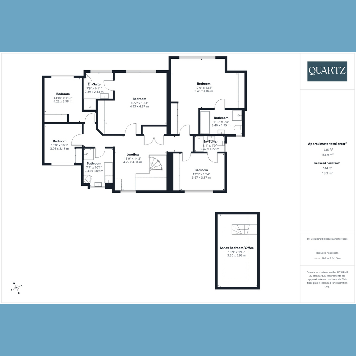 Floorplan for Upper Golf Links Road, Broadstone