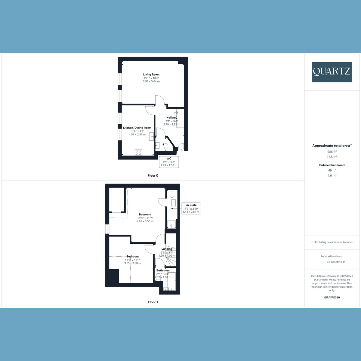 Floorplan for The Pantechnicon, Seamoor Road, Westbourne