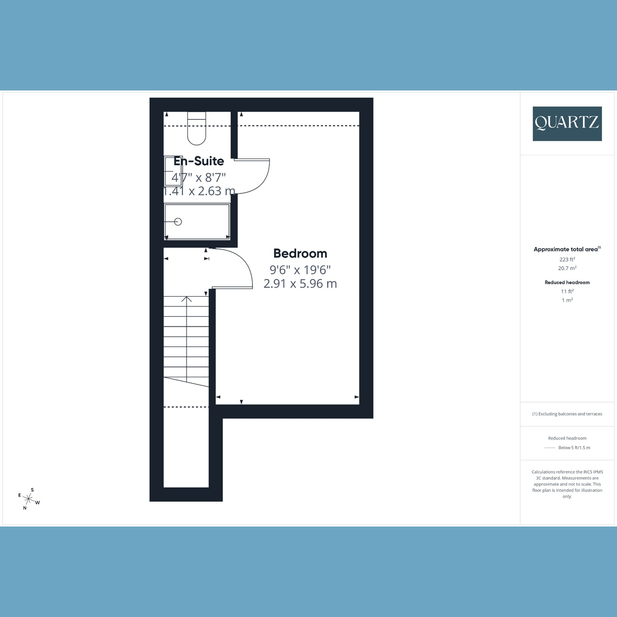Floorplan for Bayside Close, Hamworthy