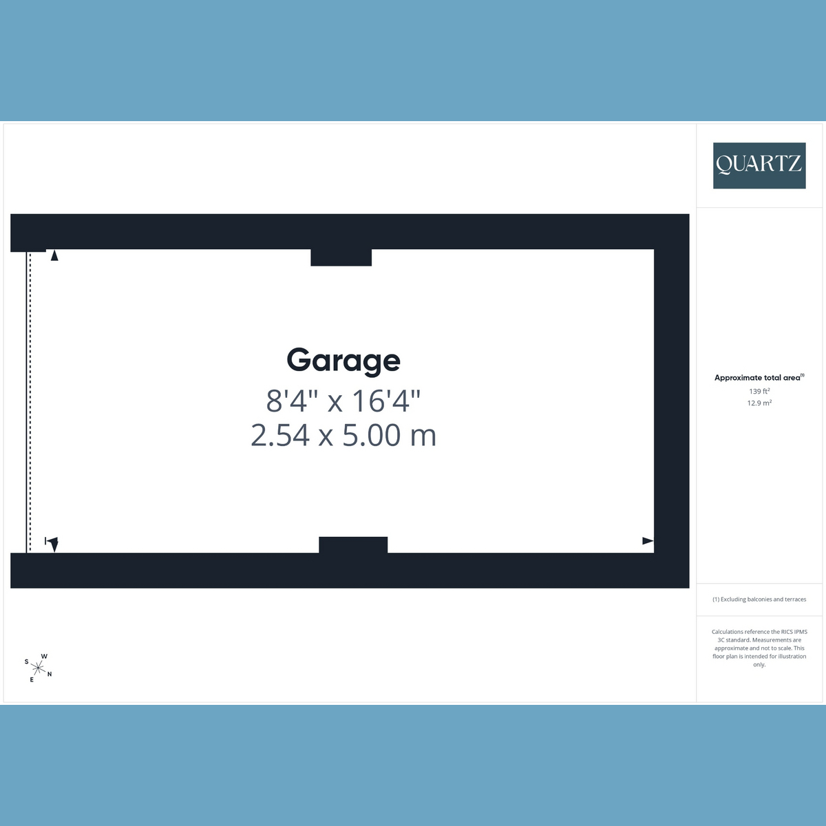 Floorplan for Georges Mews, Corfe Mullen