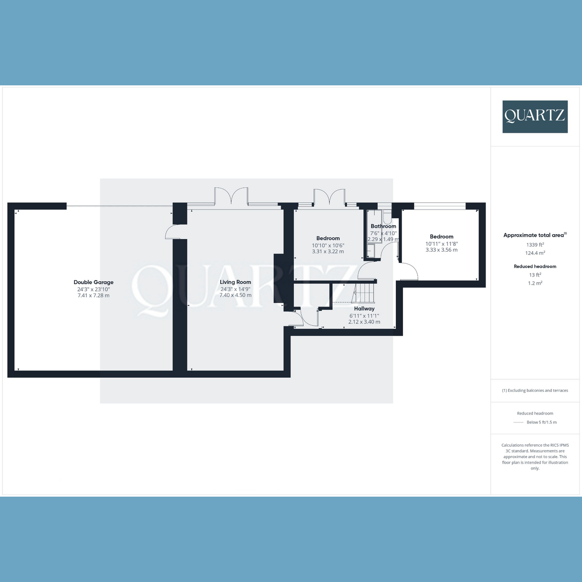 Floorplan for Rushall Lane, Lytchett Matravers, Poole