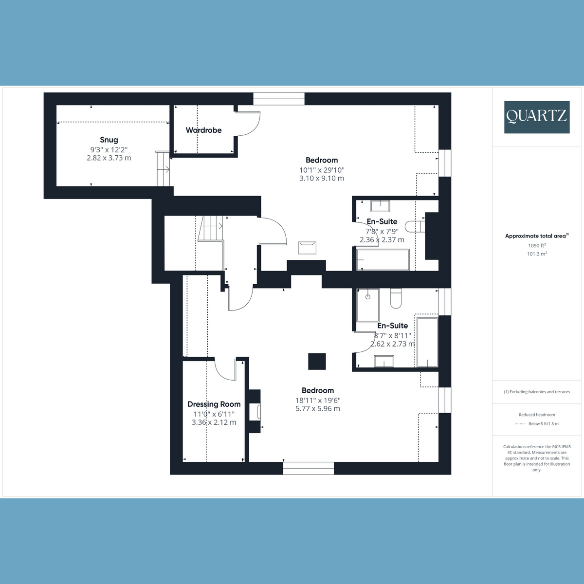 Floorplan for Ashwood Drive, Broadstone