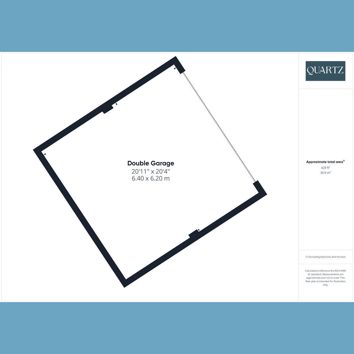 Floorplan for Ashwood Drive, Broadstone