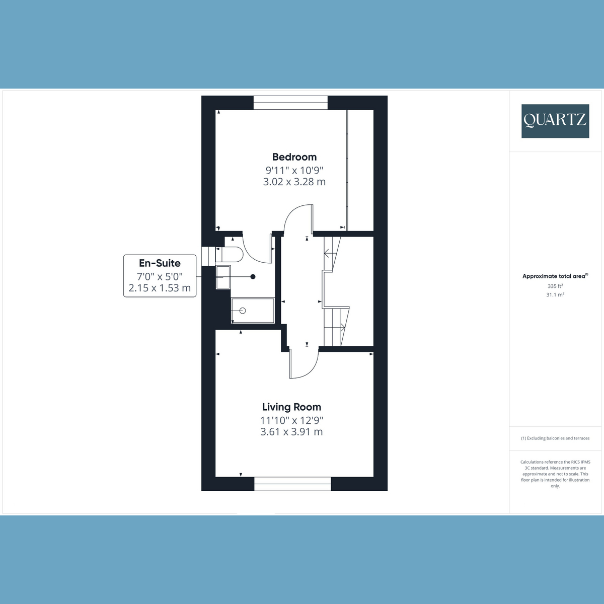 Floorplan for Abraham Drive, Hamworthy