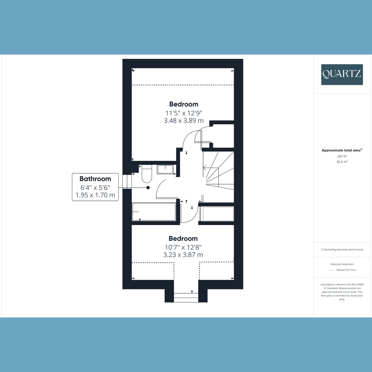 Floorplan for Abraham Drive, Hamworthy