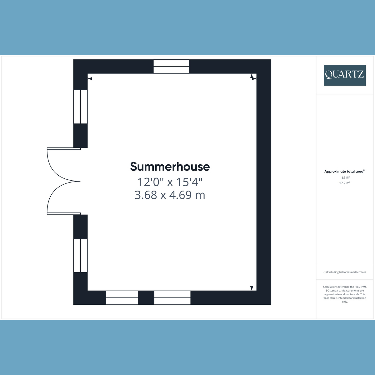 Floorplan for High Park Road, Broadstone