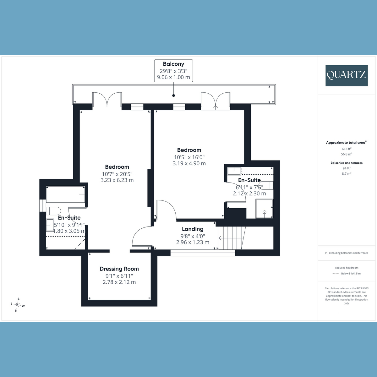Floorplan for High Park Road, Broadstone