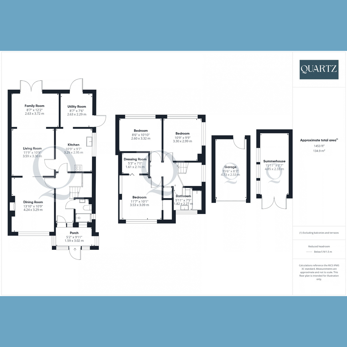 Floorplan for Calvin Road, Bournemouth