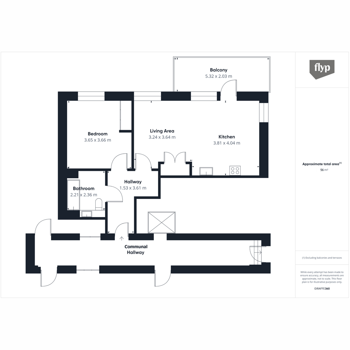 Floorplan for Durham Wharf Drive, Brentford, TW8