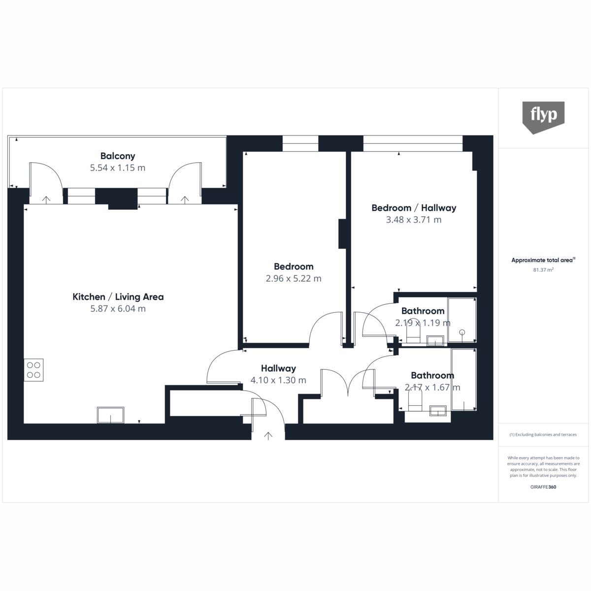 Floorplan for Lion Wharf Road, London, TW7