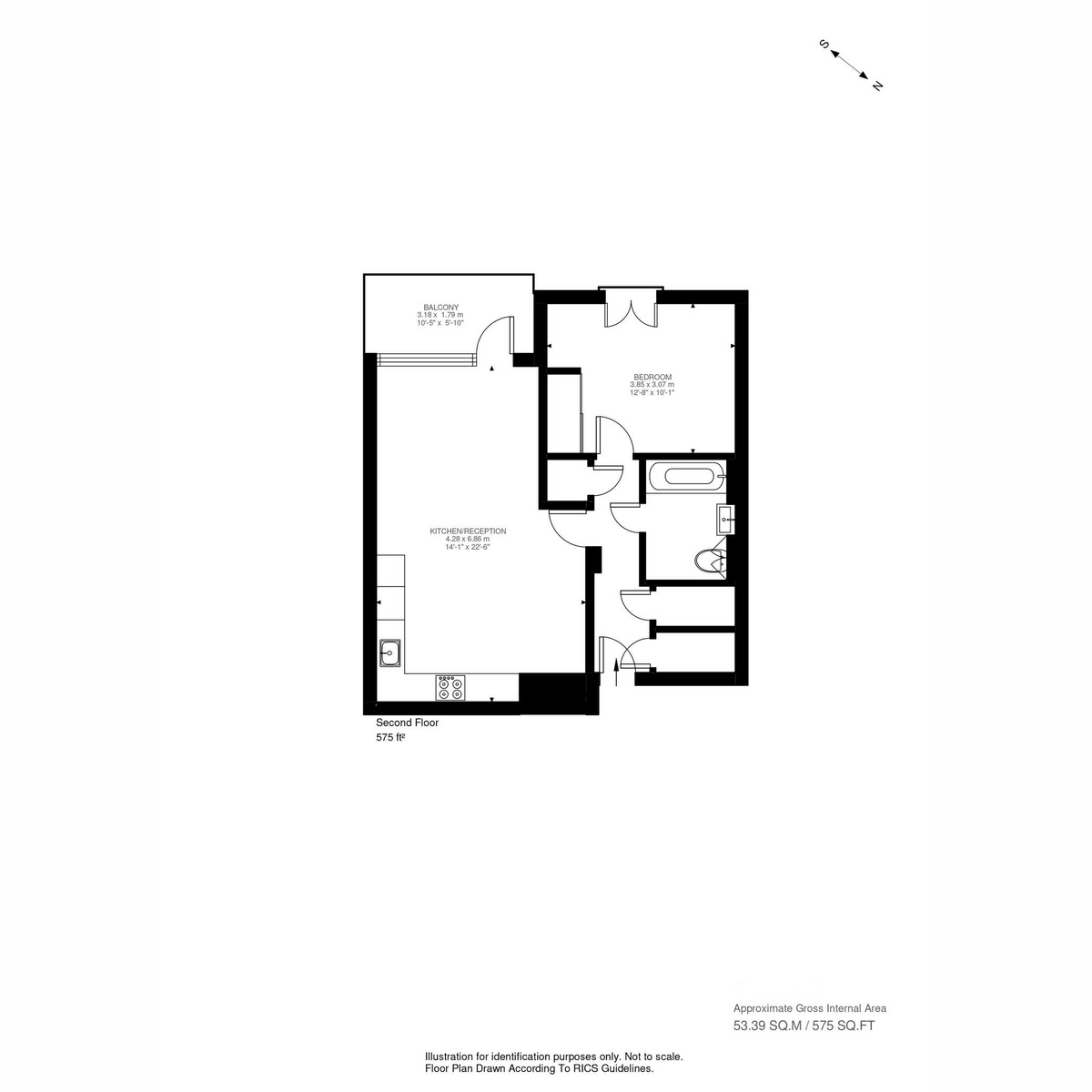 Floorplan for Frazer Nash Close, Isleworth, TW7