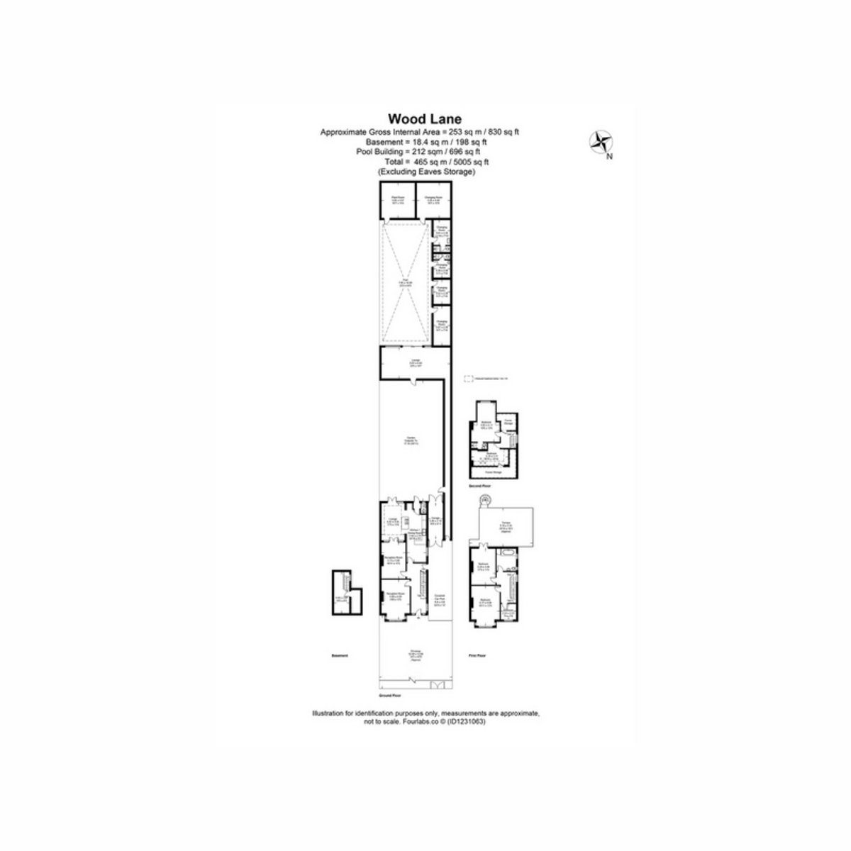 Floorplan for Wood Lane, Isleworth, TW7