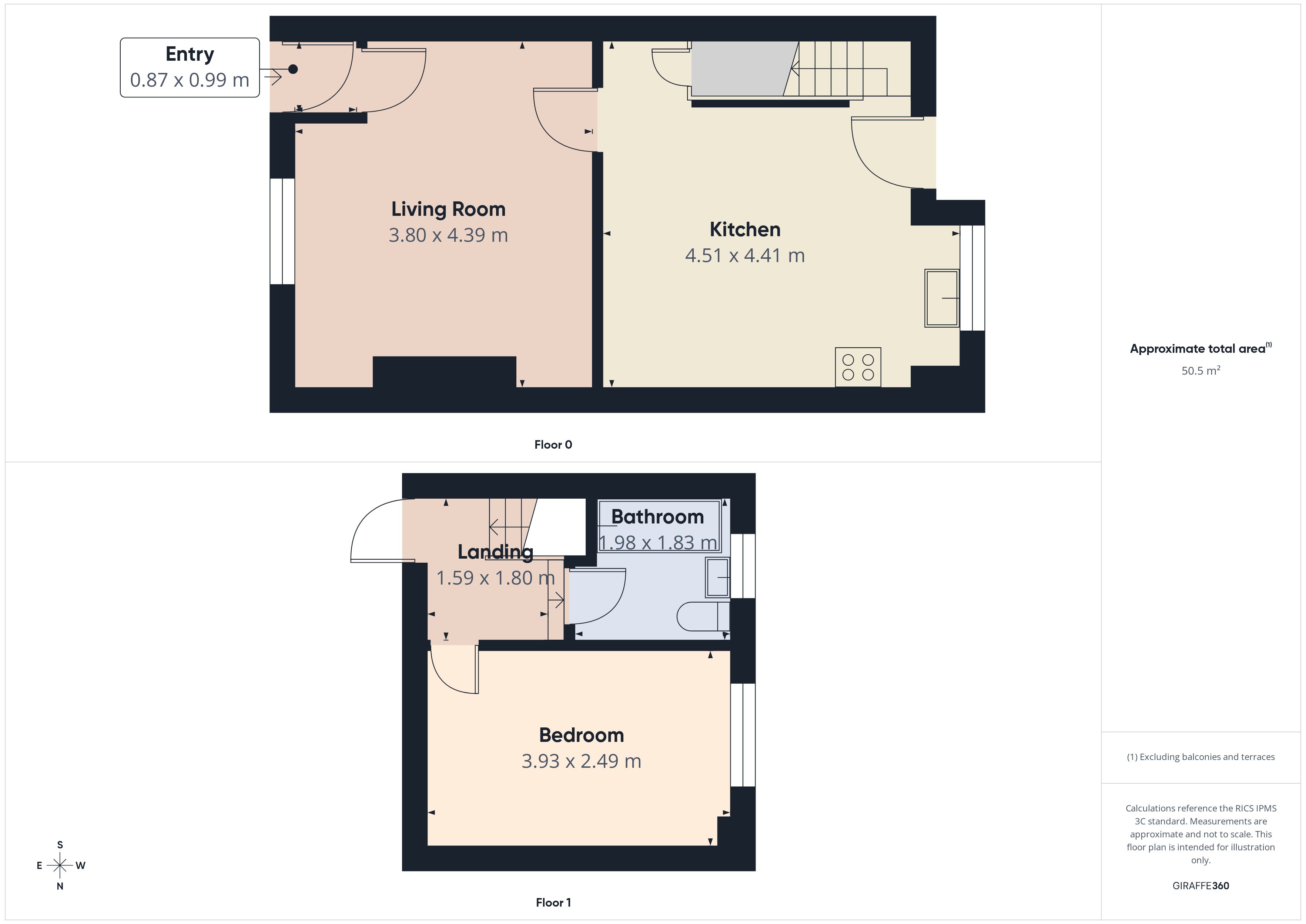 Floorplan for Arthur Street, Oldham
