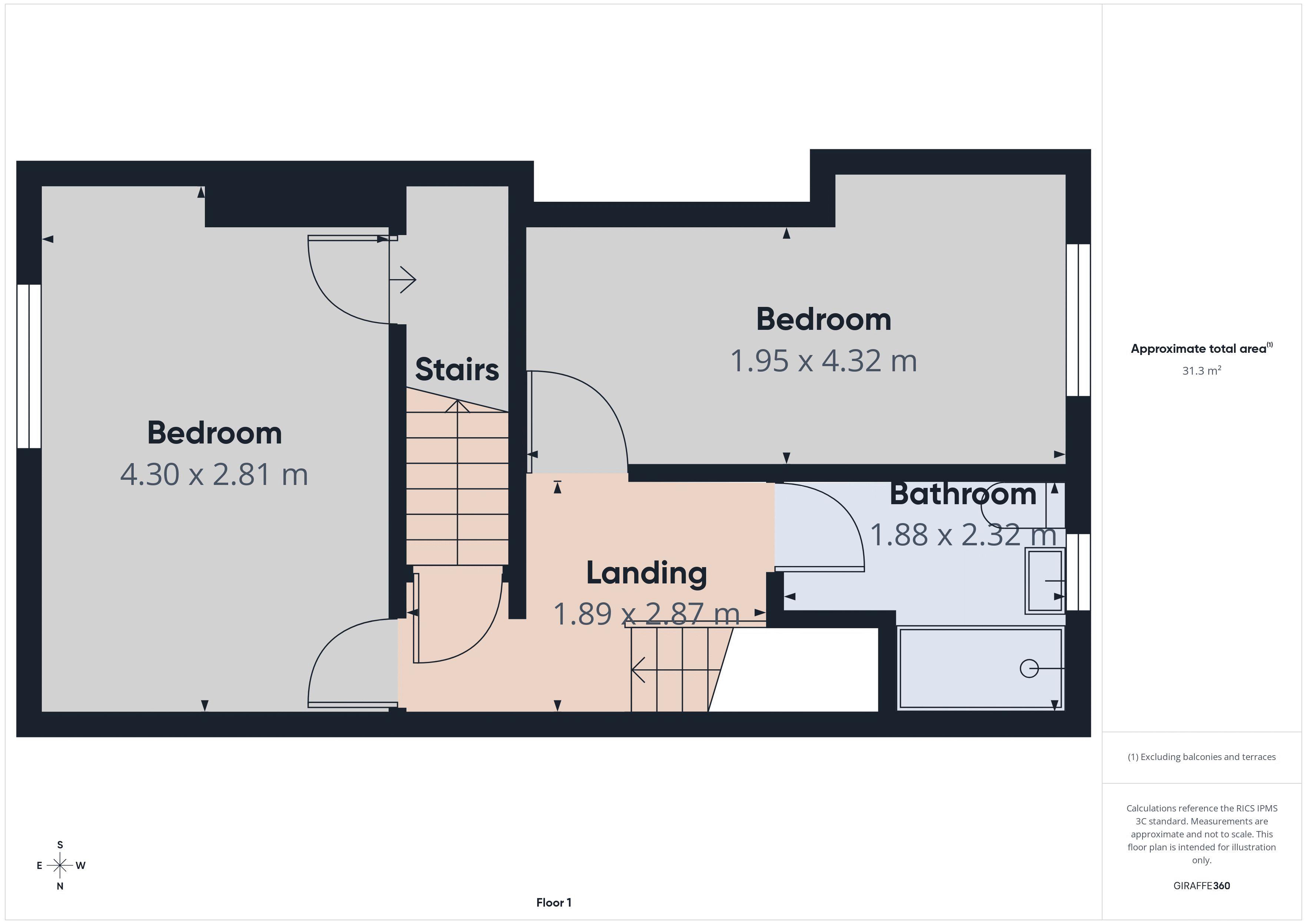 Floorplan for Chamber Road, Shaw