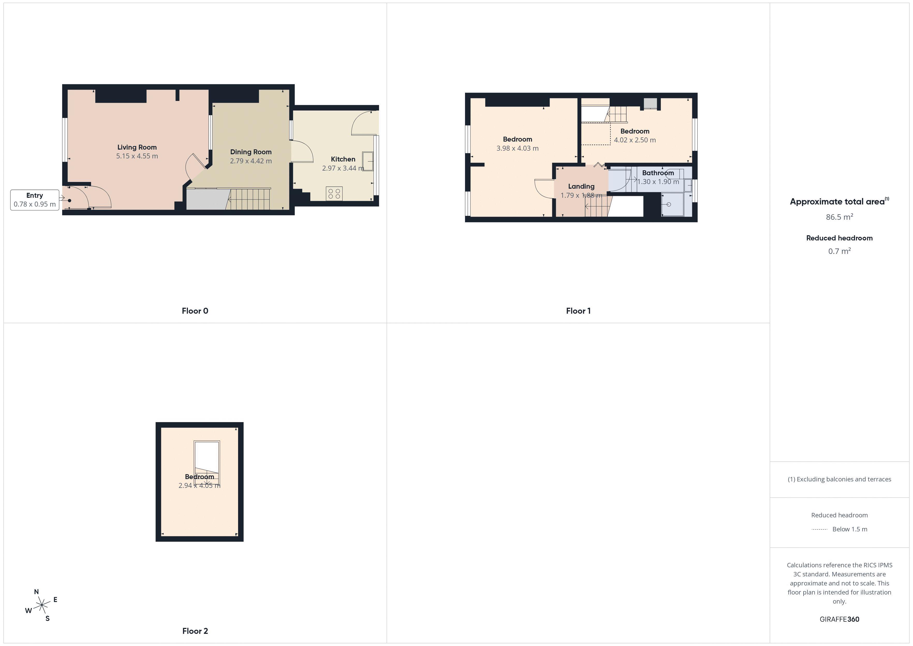Floorplan for Gibraltar Street, Lees. Oldham