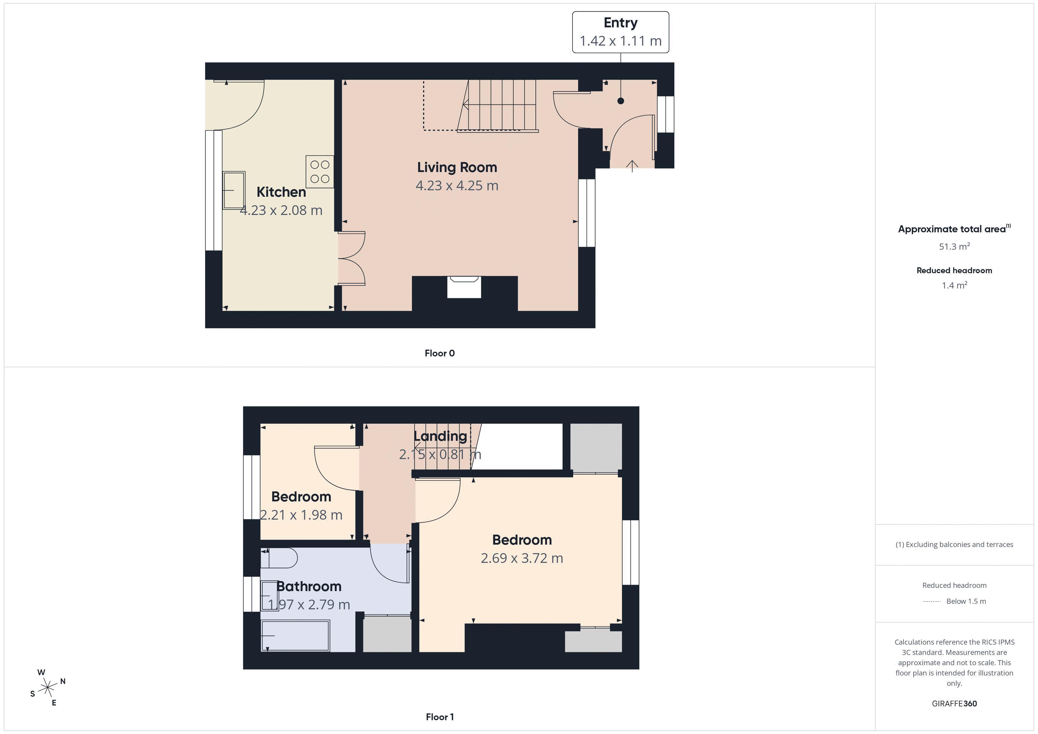 Floorplan for Bank Street, Oldham