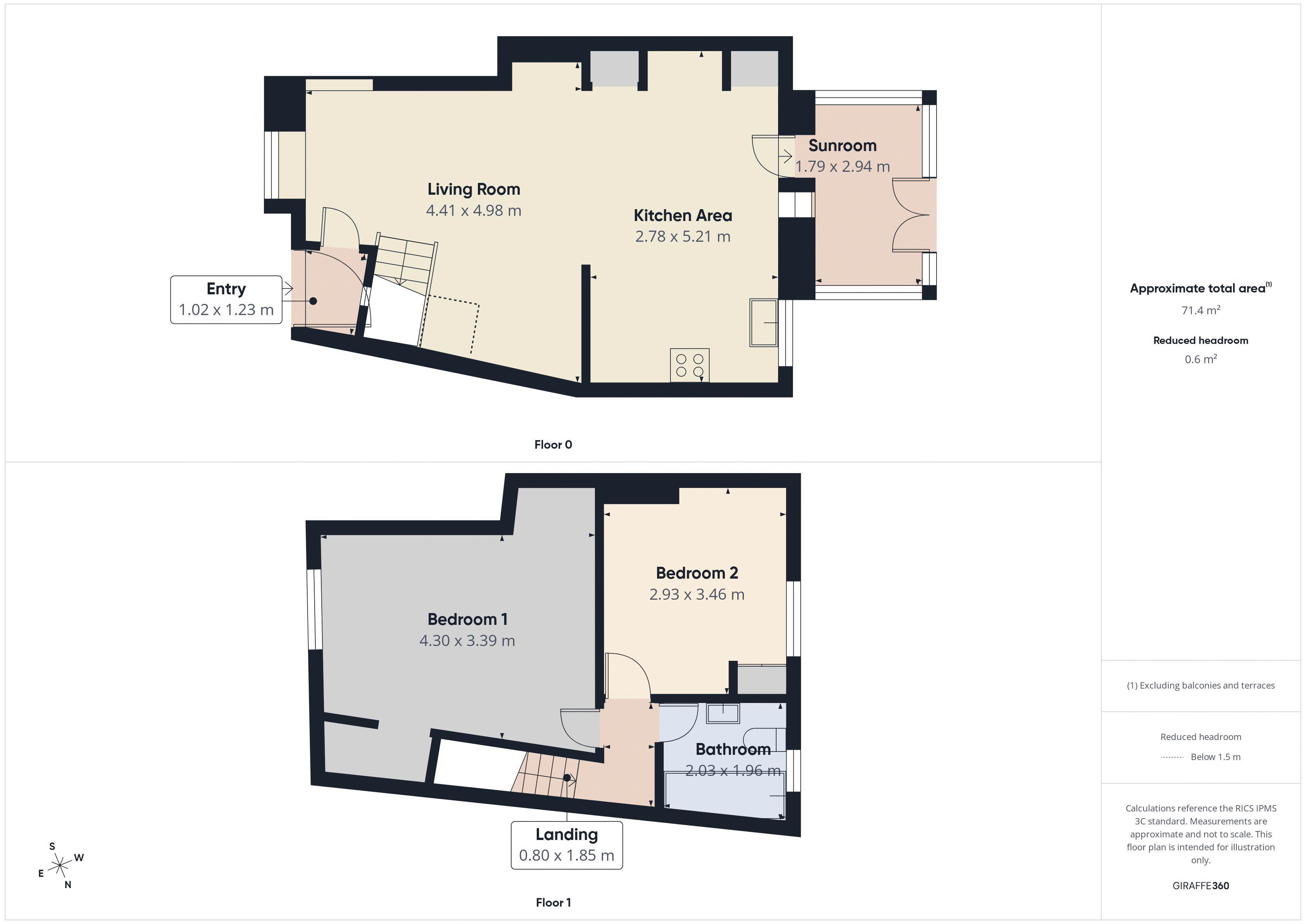 Floorplan for Littlemoor Lane, Watersheddings
