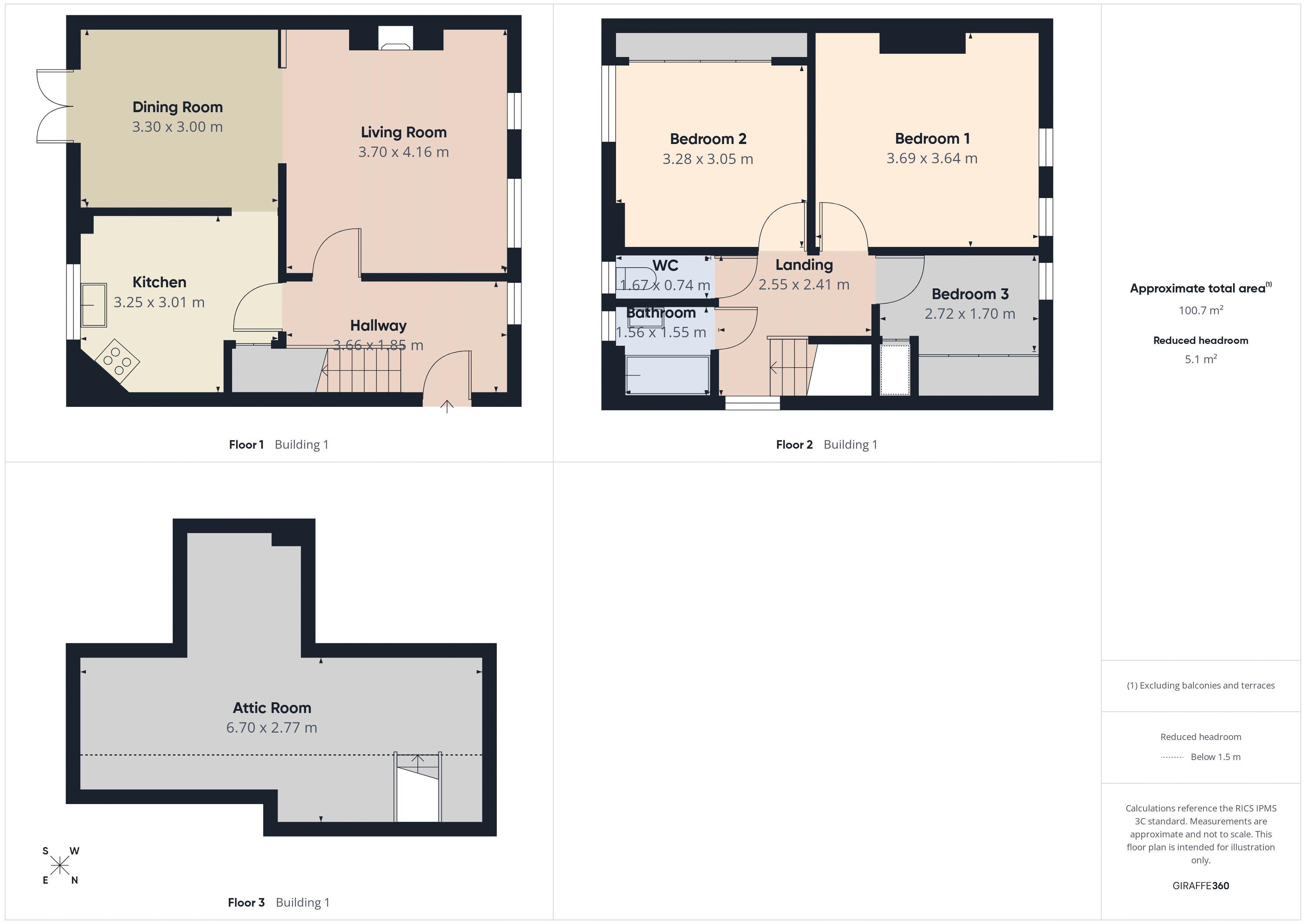 Floorplan for Arncliffe Rise, Moorside