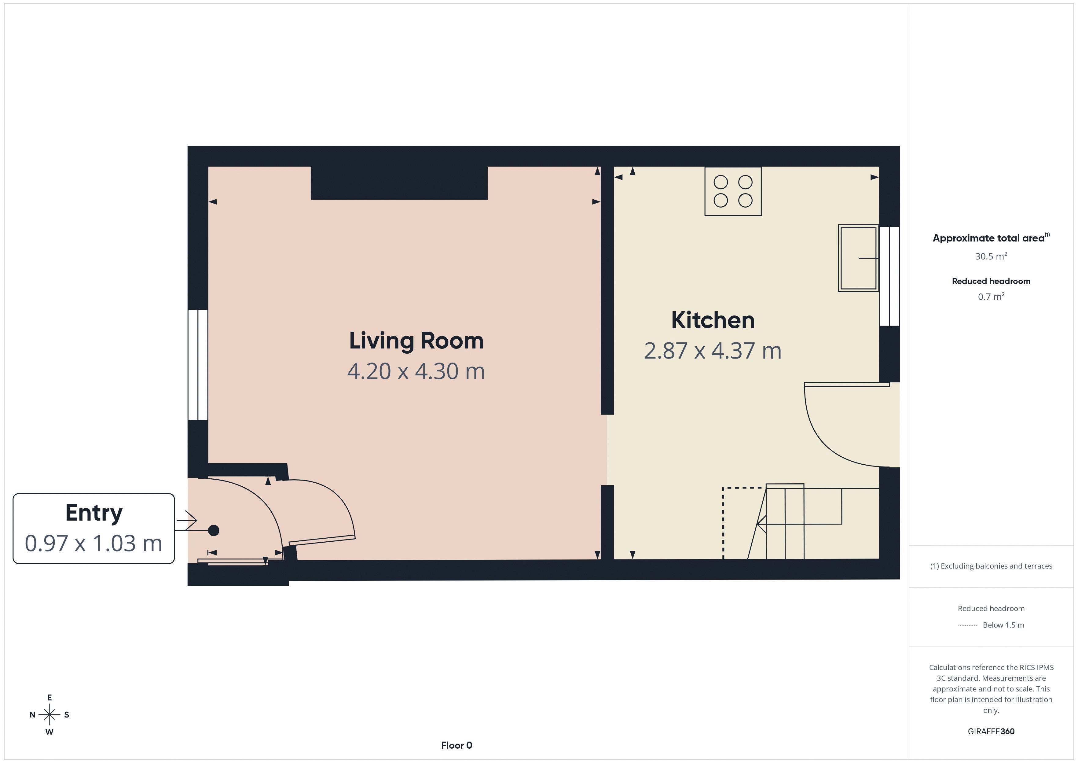 Floorplan for Henthorn Street, Oldham