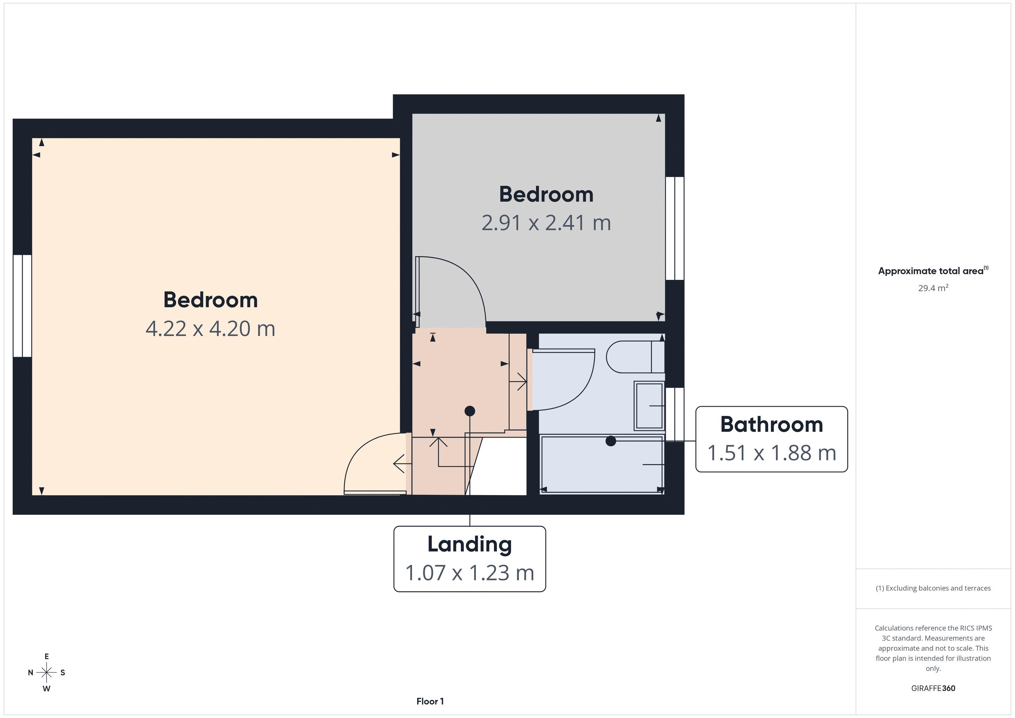Floorplan for Henthorn Street, Oldham